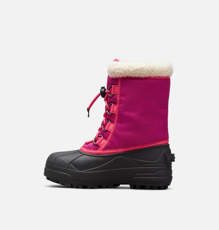 Kids Snow Boots Pink/Black - Sorel Youth Cumberland™ - 795-DEIBWY